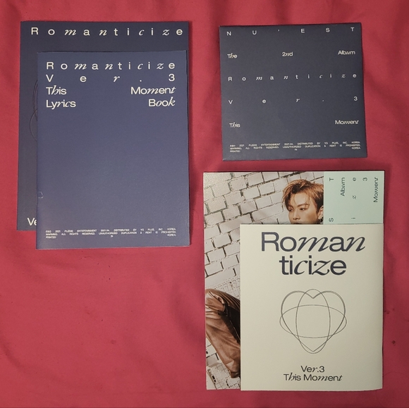 Nu'est second album romanticize version 3.  Kpop. - Picture 2 of 2